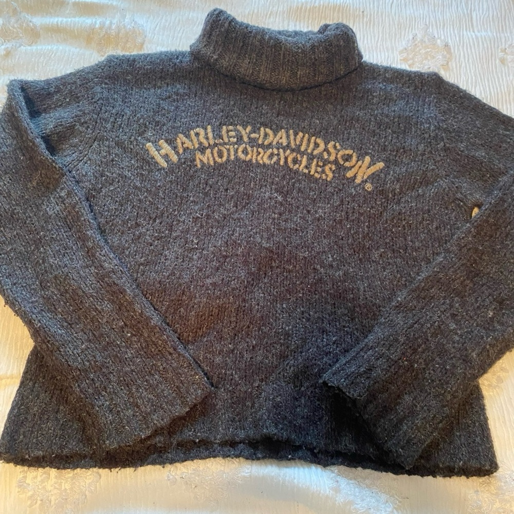 Harley Davidson Turtleneck Sweater